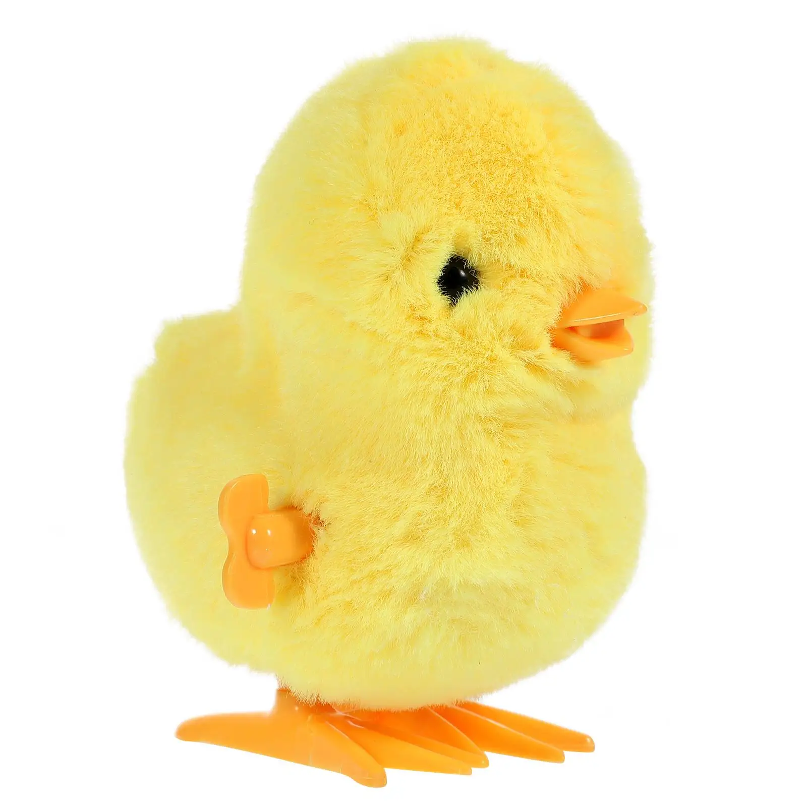 

Mini Jumping Chicken Toy Baby Ladybug Toys Hopping Plastic Clockwork Plush Animal