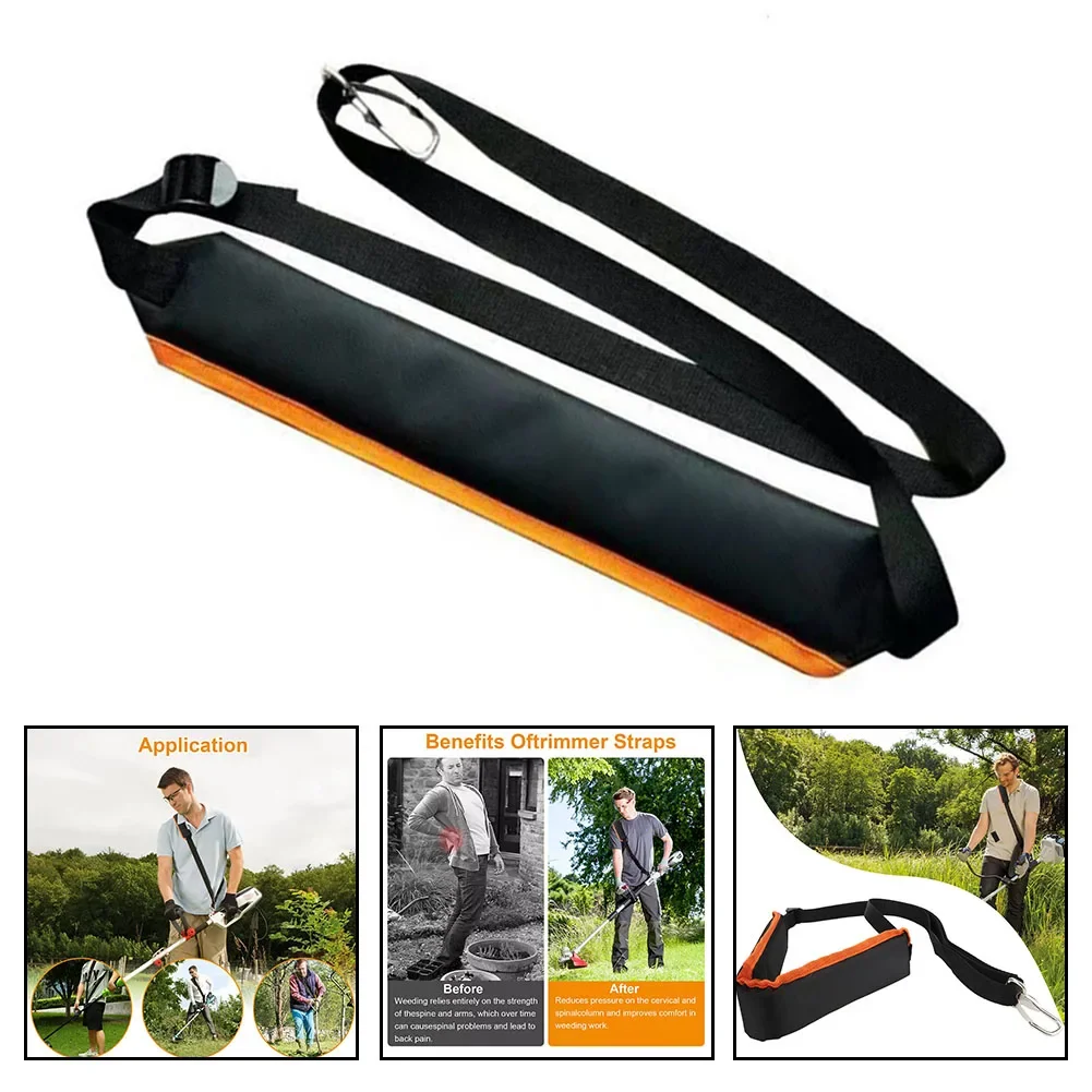 

Breathable Trimmer Shoulder Strap Adjustable Harness Belt For Edger For Grass Trimmers, Lawn Mowers, Brush Cutters, Brush Saws