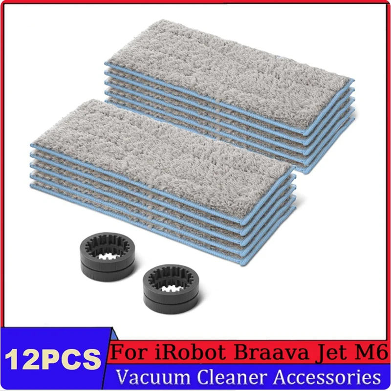 

Подушечки для влажной швабры и сменные колеса для Irobot Braava Jet M6 (6110) (6012) (6112) (6113) Ultimate, аксессуары для роботов-швабры