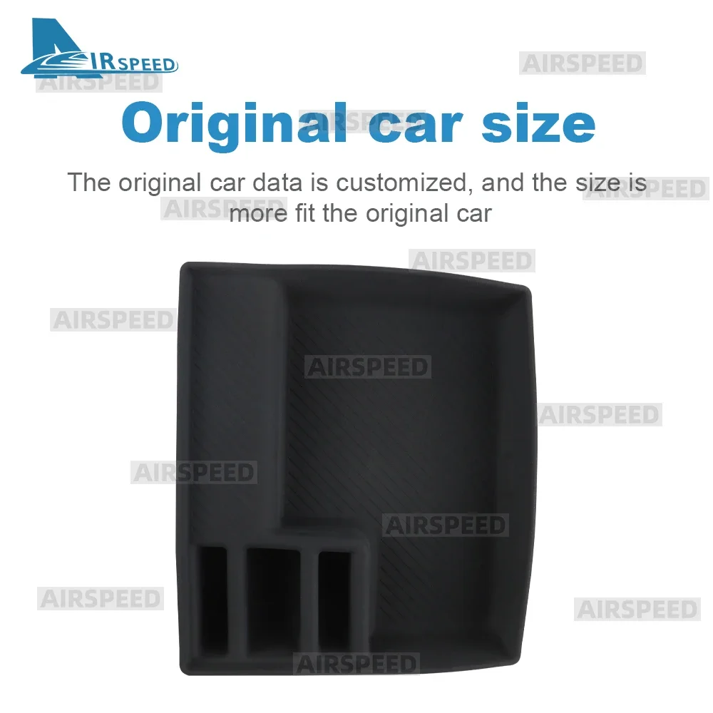 For Ford Mustang 2015 2016 2017 2018 2019 2020 2021 2022 2023 Armrest Box Mat Car Center Console Storage Pad Accessories - view 5
