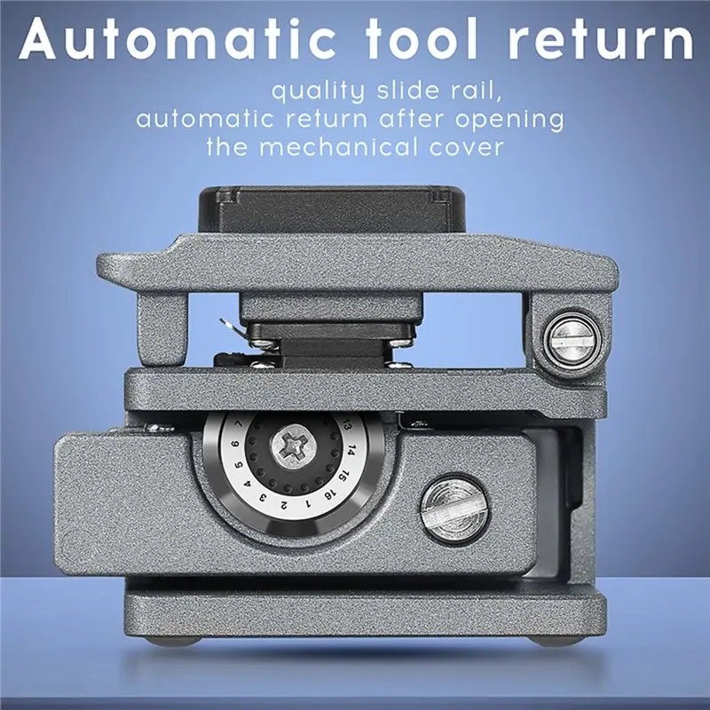 

YLS-FTTH Fiber Cleaver AUA-X5 Optical Fiber Cable Cutter Tool With Waste Fiber Storage Box Fiber Optic Cutting Knife