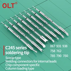 C245 Soldering Iron Tip C245-067 758 760 762 785 790 259 938 for JBC T245 Soldering Station Repair Mobile Phone PCB SMD Tools