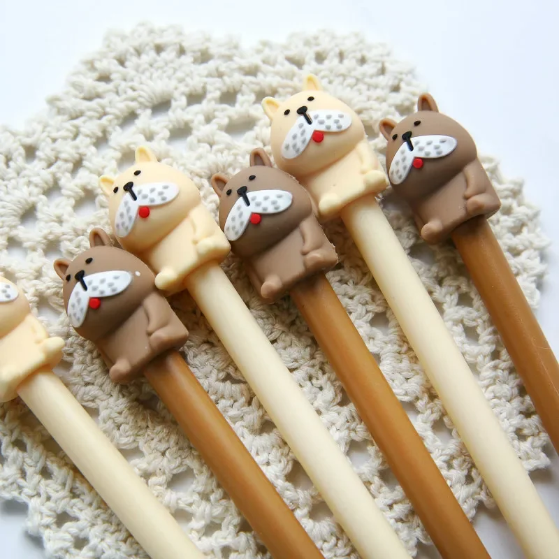 

36PCS South Korea Cute Cartoon Spit Tongue Gel Pen Student Water Pen Small Fresh Signature Pen Stationery Gel Pens