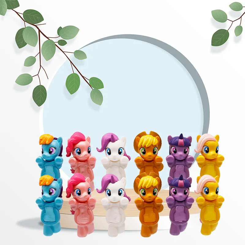 

Random One Lying Pony My Melody Cheek Figure Blind Box Cute Anime Decor