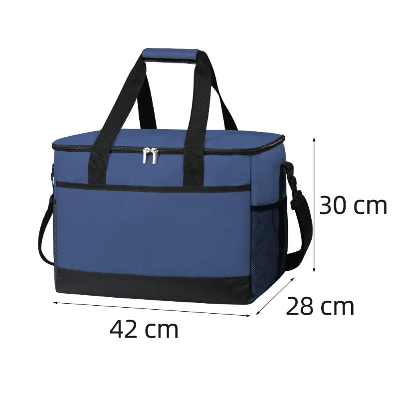 35 L Large Capacity Portable Tote Picnic Bags Large Thermos Cooler Lunch Bag Outdoor Family Camping BBQ  Picnic Cooking Supplies