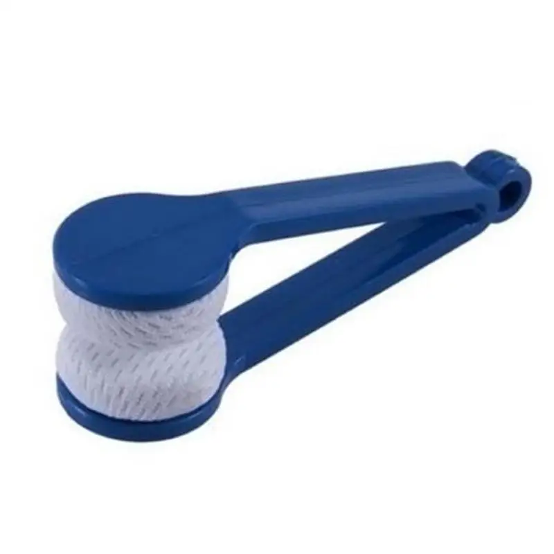 Glasses Brush Microfiber Two-side Spectacles Cleaning Rub Cleaner Portable Eyeglass Brushes Clean Wipes Tools