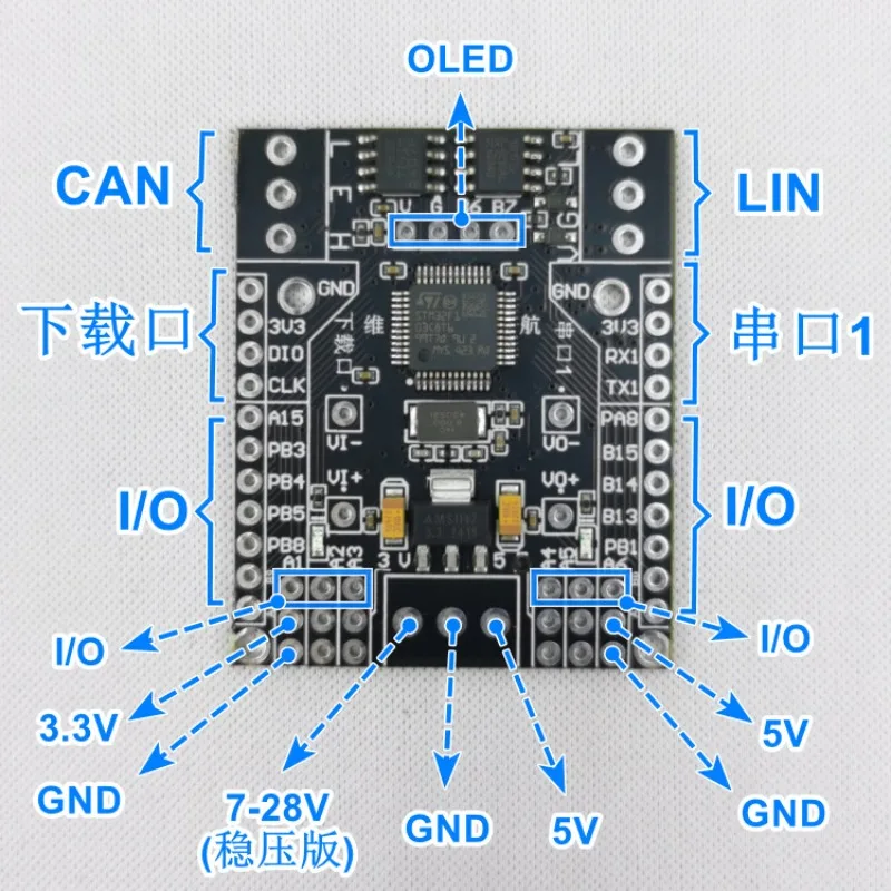 Bus development board/LIN to CAN/TJA1021 module/STM32 development board/Automotive bus/Monitor