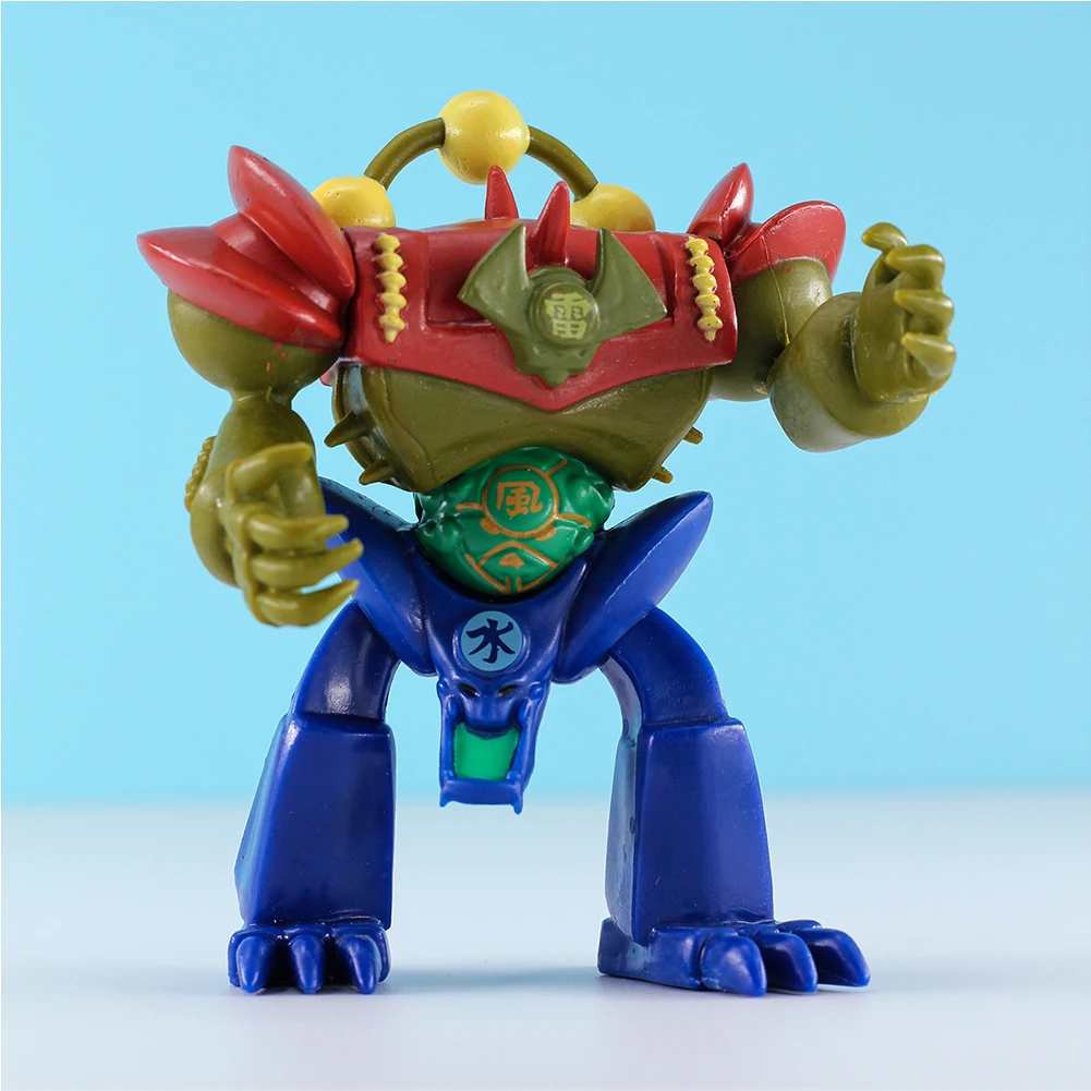 ​ Autêntico Yu-Gi-Oh! Dragão branco de olhos azuis e portão guardião Time Wizard e Kuriboh PVC figura de ação articulada colecionável ​   Brinquedo