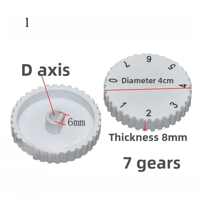 

1pcs Suitable for Haier / Rongsheng / Oma / Star refrigerator thermostat knob 7-speed gear knob cap
