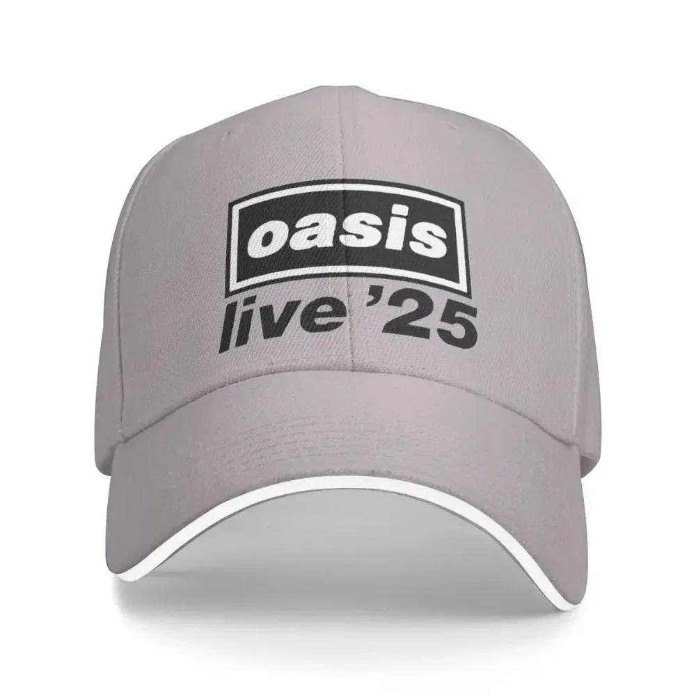 Summer O-Oasis Live 25 2025 Tour Baseball Caps For Men Women Dad Hat Headwear For Formal Running Golf  Adjustable