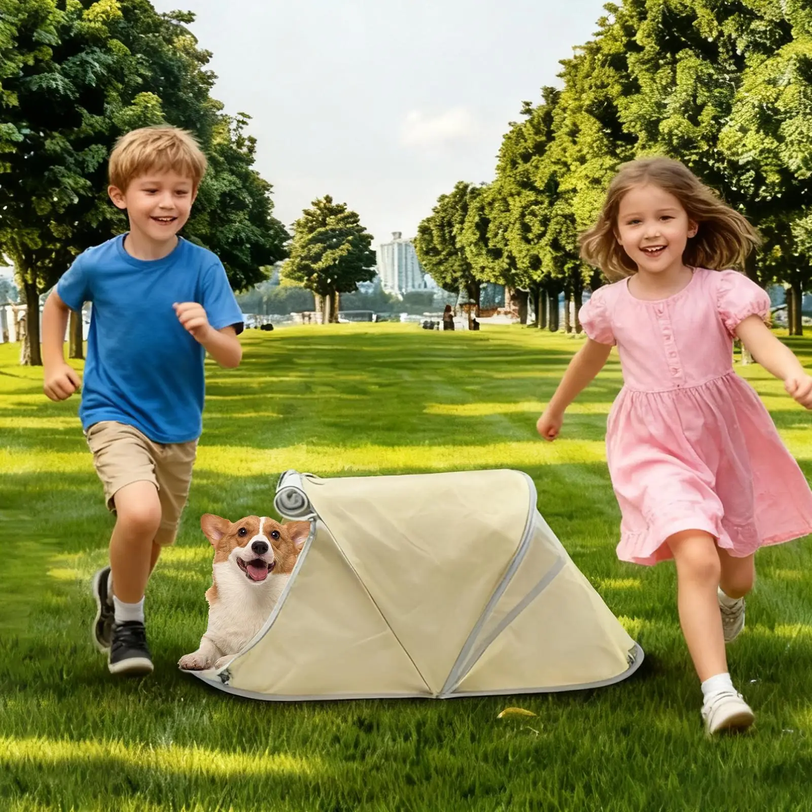 خيمة الحيوانات الأليفة للقطط صغيرة مقاومة للماء والأشعة فوق البنفسجية تنفس بيت جرو الحيوانات الأليفة كهف عش السرير داخلي في الهواء الطلق لساحة الحديقة شرفة