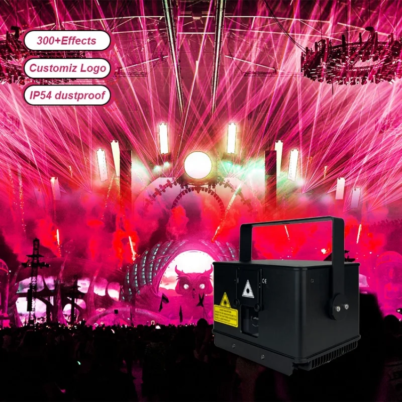 

Knight 1w Rgb Dmx512 Nightclub Stage Laser Beam Light System Sale