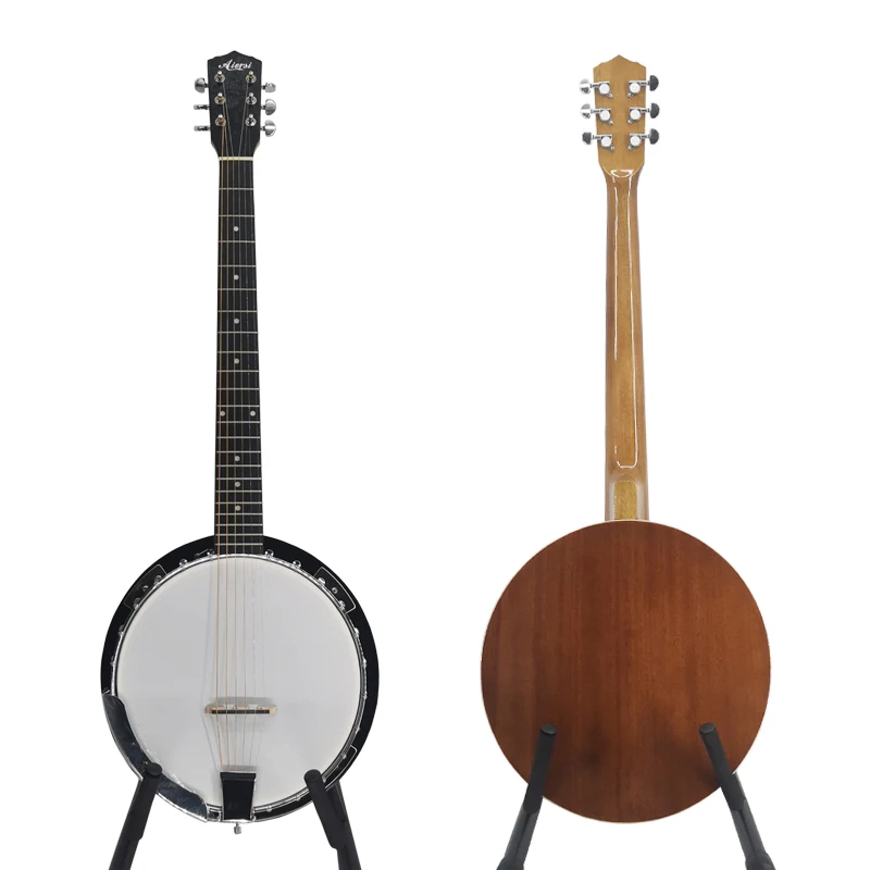 

Chinese Factory Hot Sale Good Quality 6 Strings Banjo Musical Instruments