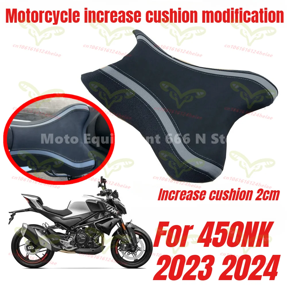 

For 450NK NK 450 450 NK 2023 2024 Motorcycle modification Lncrease Lower Front Seat Cushion Increase by 2cm Height