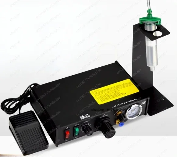 

Pneumatic Dispensing Controller Semi-Automatic/Manual Glue Dispenser Vacuum Back Suction Device Precise Drip 982 Paste Dropper