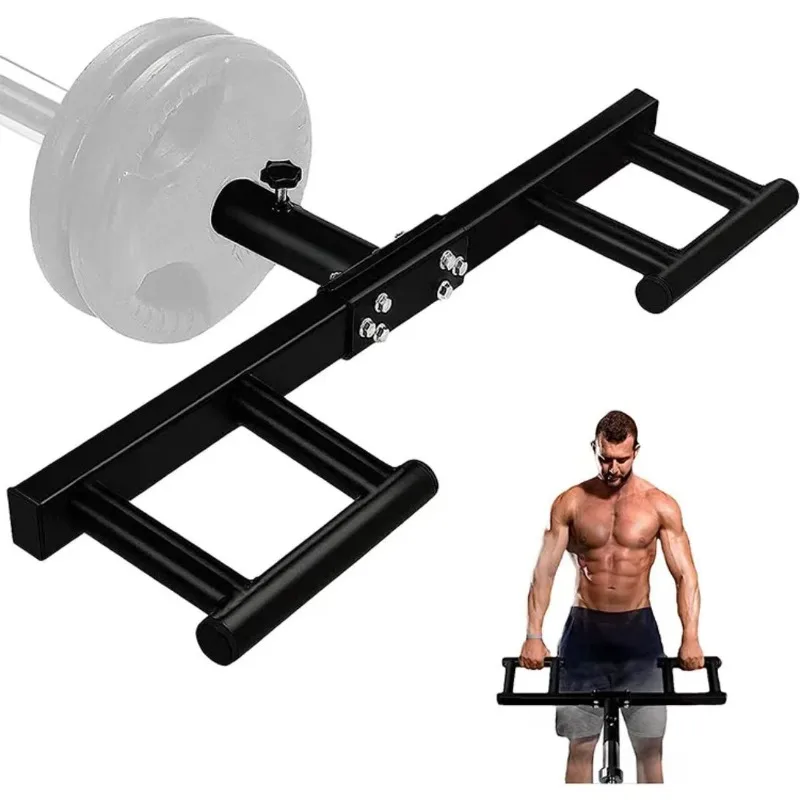 

Rowing handle barbell barrel rack burst deadlift rowing T-shaped two-hand handle