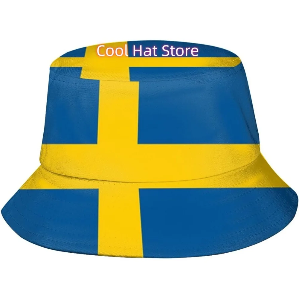 

Cute Flag Bucket Hats Reversible Fisherman Cap Packable Sun Hat for Women Men