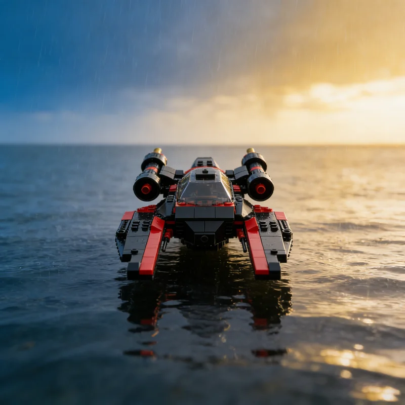 

273 шт. MOC Space Nova Mark модель строительные блоки игрушки архитектура сборка DIY креативные рождественские подарки идея кирпича образование