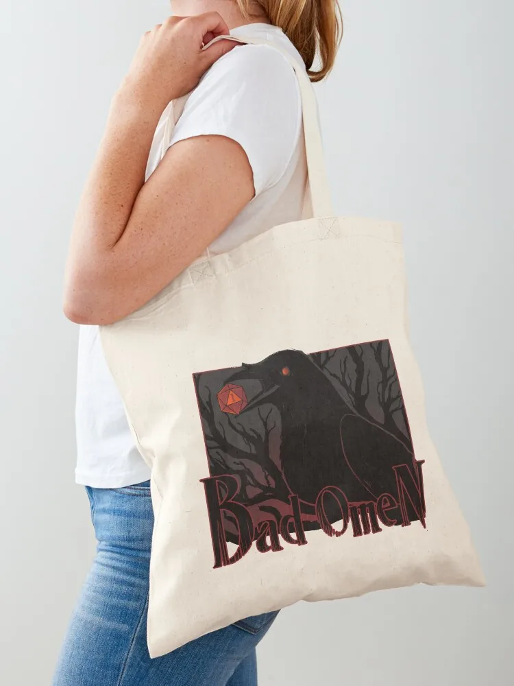 

Bad Omen Tote Bag Women's bag Canvas bag woman shopping canvas tote