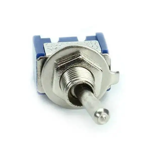 10pcs Toggle Switch 6A 125VAC On On SPDT 6mm Mini Switch DPDT On Off On Waterproof Cap MTS-102 103 MTS-202 203 view 5
