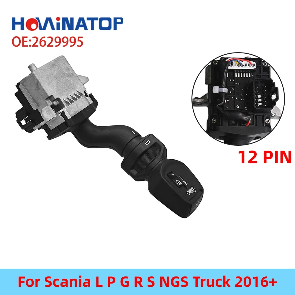 Palanca de Cambios HOWINATOP 2629995 para Camiones Scania L P G R S NGS 2016+, Repuesto OEM para la Columna de Dirección