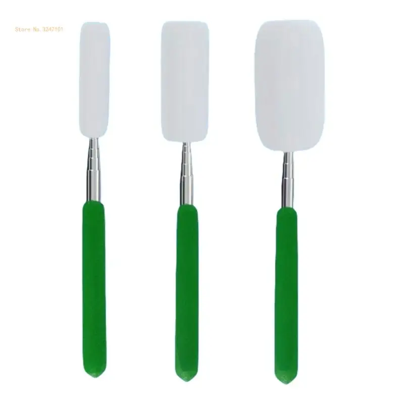 3Pcs Professional Telescoping Sponge Sticks Extendable Clay Sponge Sticks Dropship