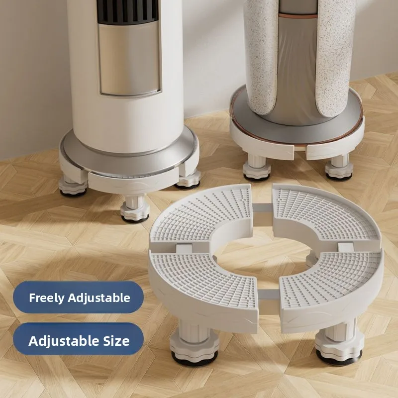 universal-round-air-conditioner-base-stand-moisture-proof-vertical-cabinet-type-air-conditioner-support-foot-ring-rack-shelf