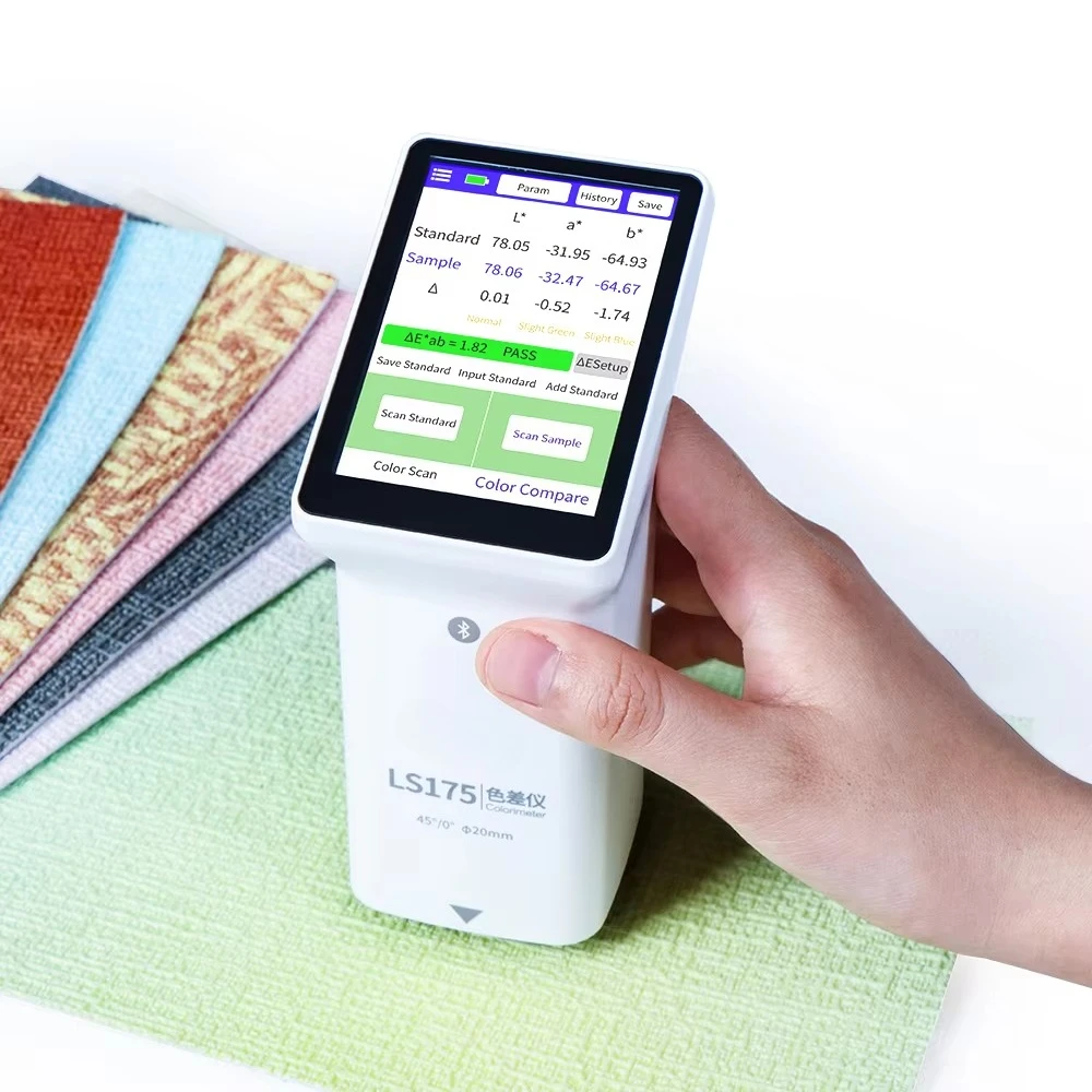 

Цифровой колориметр Hunter Lab LS175 20 мм 45/0 для текстиля, портативный, с большой апертурой, измеритель цветоразности