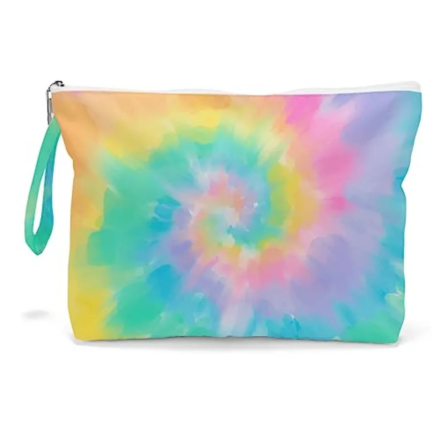 

Fokongna Wet Bag Travel Makeup Bag Wet Dry Bag Wet Bag for Swimsuit Beach Pool Diapers Dirty Yoga Gym Clothes Zipper Pouch for