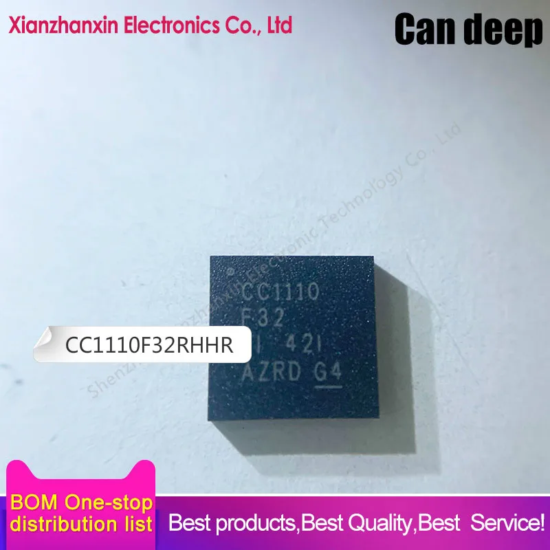 1~5PCS/LOT  CC1110F32RHHR CC1110F32 CC1110 QFN-36 Rf transceiver Wireless transceiver chip in stock