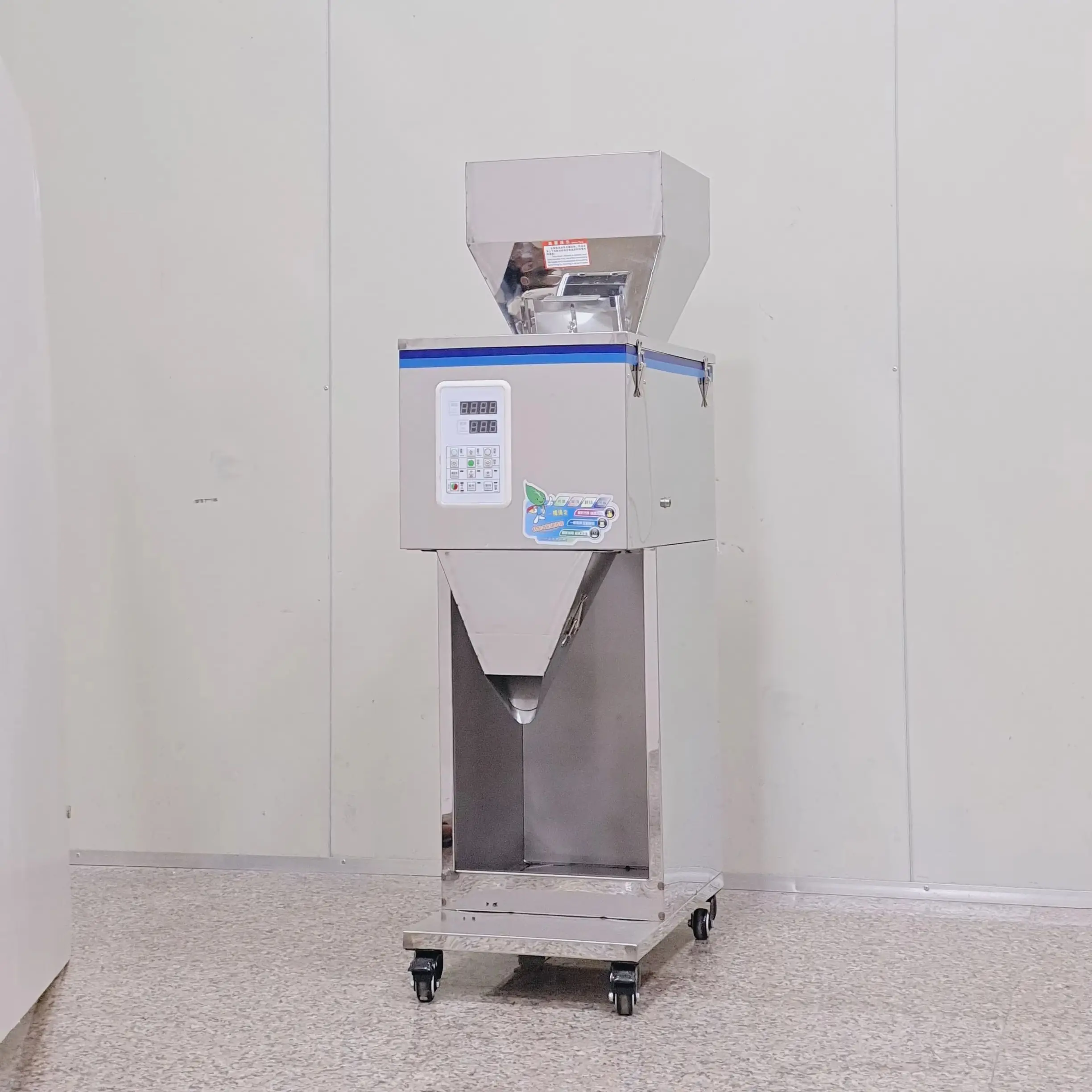 10-1000g Fully Automatic Food Packaging Machine, Granular and Powdered Material Flour, Grain Weighing and Filling Machine
