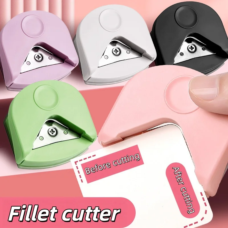 Round Corner Cutter Paper Cutter Chamfering Machine Business Card Round Corner Cardboard Cutting Photo Portable Paper Cutter