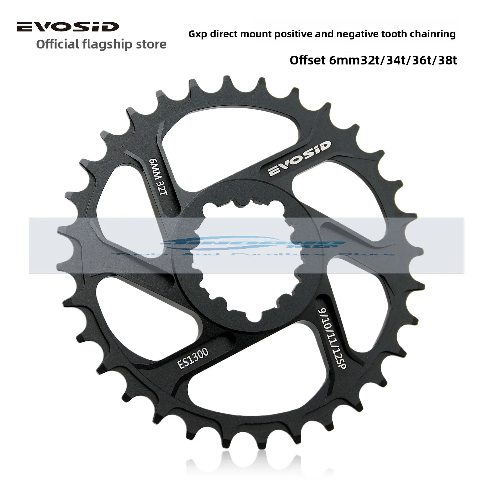 

EVOSID mountain bike GXP positive and negative tooth disc 6mm straight mounted 12-speed off-road tooth disc tooth disc single