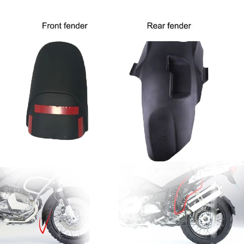 

Для BMW R1200GS 2005-2013 ADV аксессуары для мотоциклов крыло переднее и заднее покрытие Hugger мотоциклетное крыло