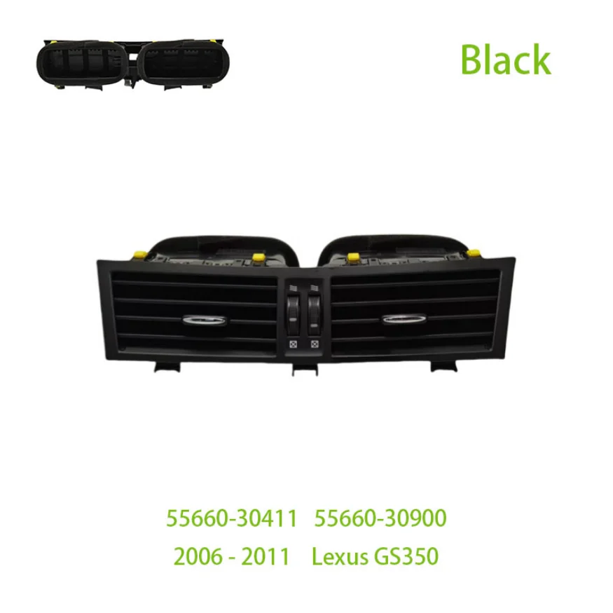New 5566030410 55660-30900 Dash Center Air Conditioner Vent Grille for Lexus GS300 GS350 GS460 GS450H 07-11 Middle AC Air Outlet