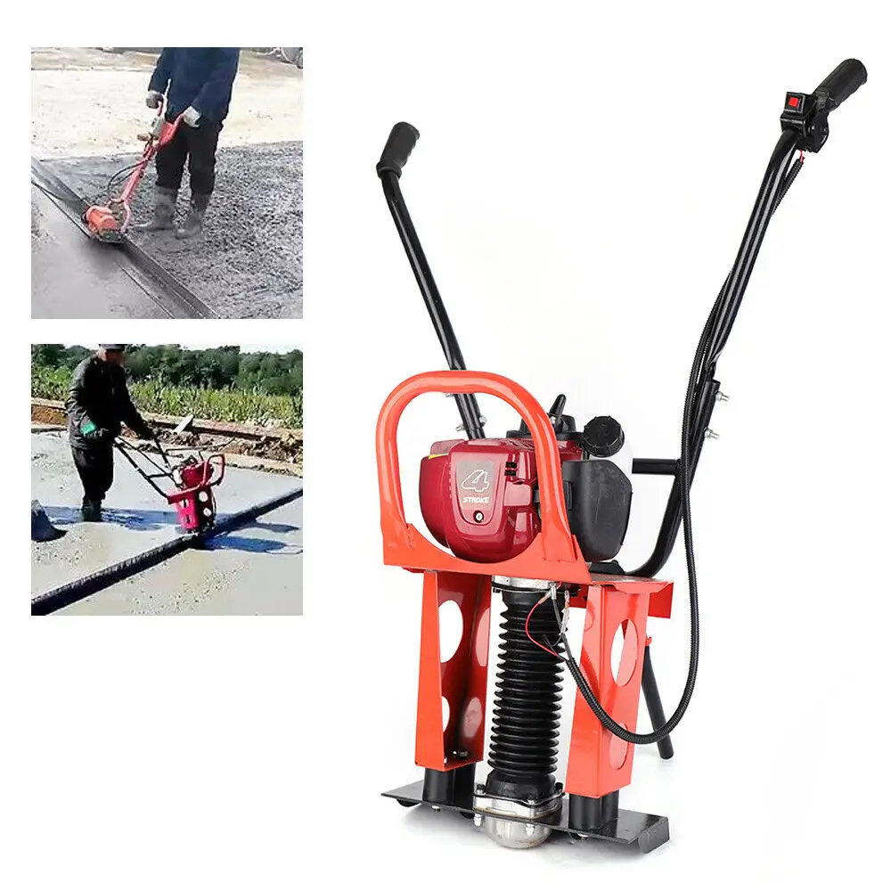 

37.7cc 4 Stroke Gas Concrete Wet Screed Engine Cement Vibrating Vibration Machine Mortar Mixer Fit 1-6M Blade