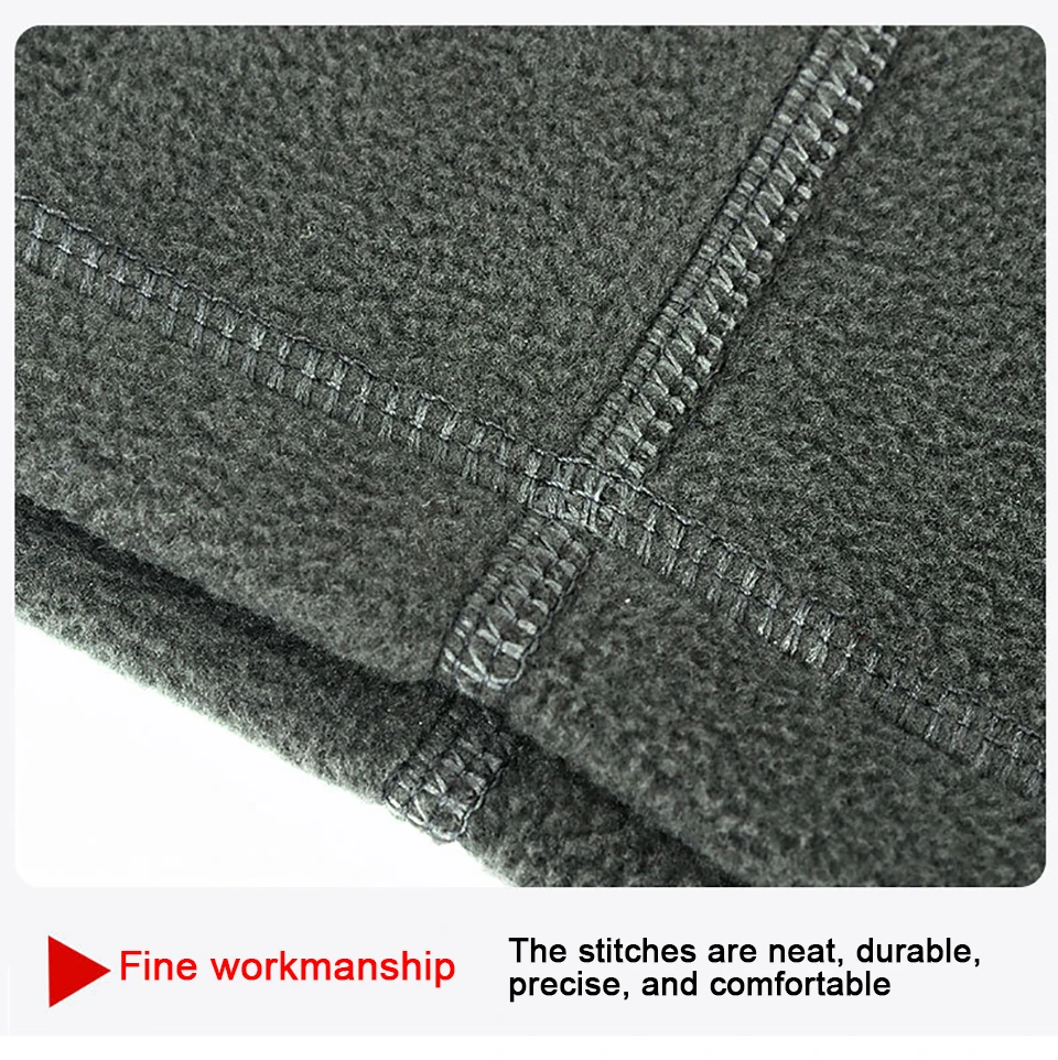 GTUBIKE Winter-Fahrradmaske, thermisch, winddicht, Sturmhaube, Skimaske, Herren und Damen, warm, Polarfleece, Outdoor-Sport, Motorrad-Gesichtsmaske – Detail 10