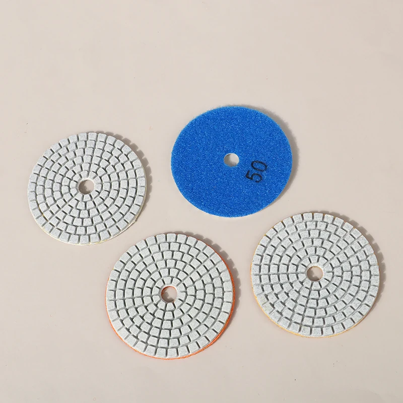 80mm 100mm Diamond Polishing Pad 3\