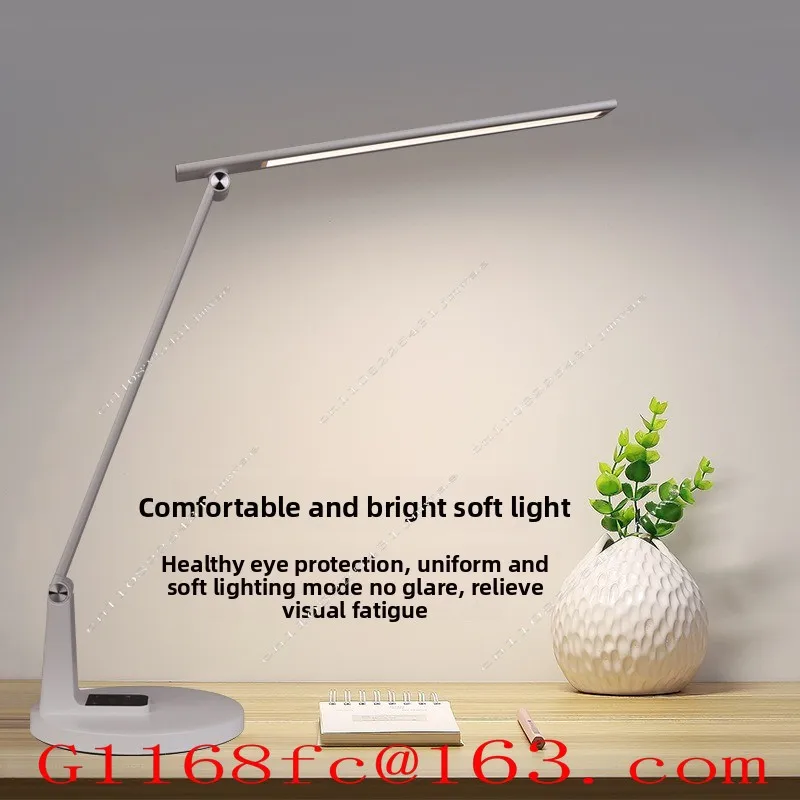 AA Health Lighting Eye Protection Desk Lamp, No Strobe, No Blue Light Student Dormitory Desk Lamp