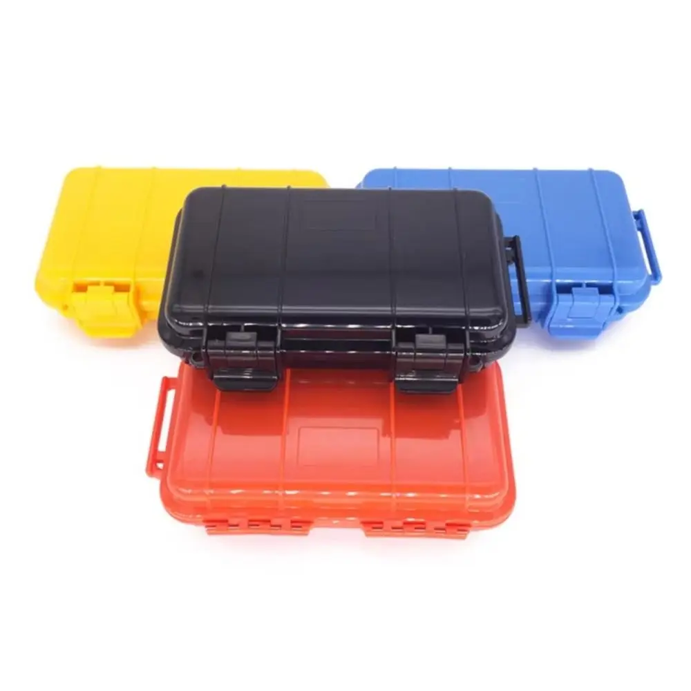 

4 Color Outdoor Storage Carry Box Waterproof ABS Survival Airtight Case Fall-resistant Shockproof Travel Sealed Container