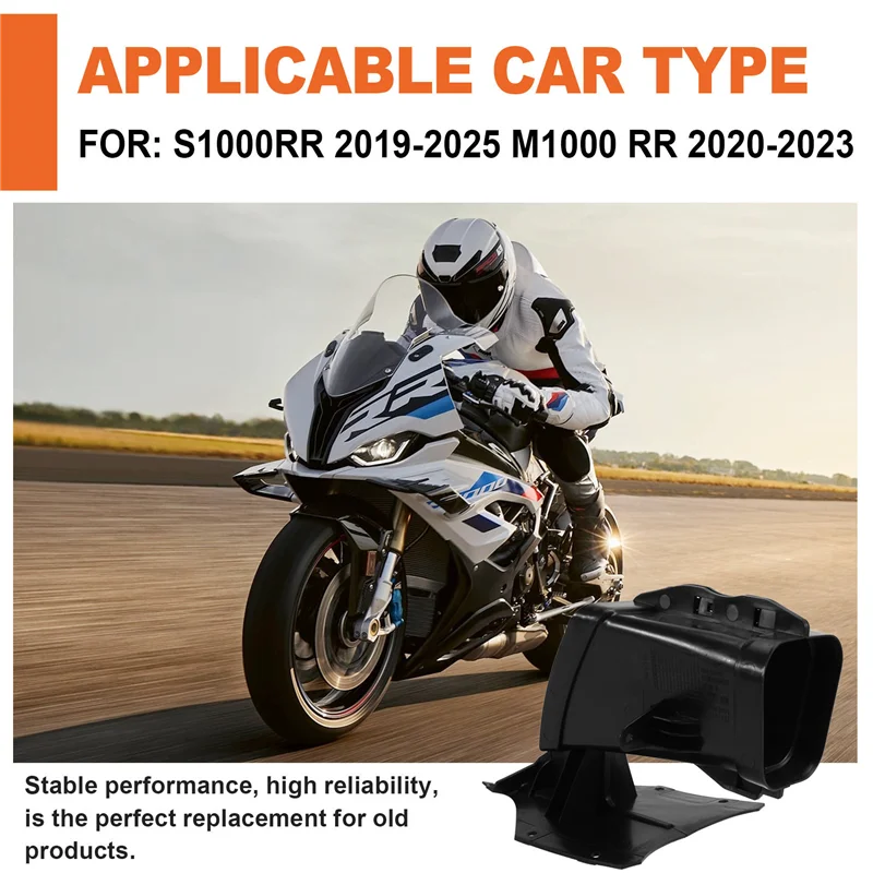 

Excellent-Motorcycle Ram Air Intake Cover Tube Duct Fairing Parts For BMW S1000RR 2019-2025 M1000 RR 2020-2023