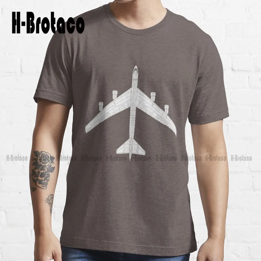 Boeing B-52 Stratofortress Usaf, Strategic Air Command T-Shirt Football Shirts For Women Funny Art Streetwear Cartoon Tee Xs-5Xl