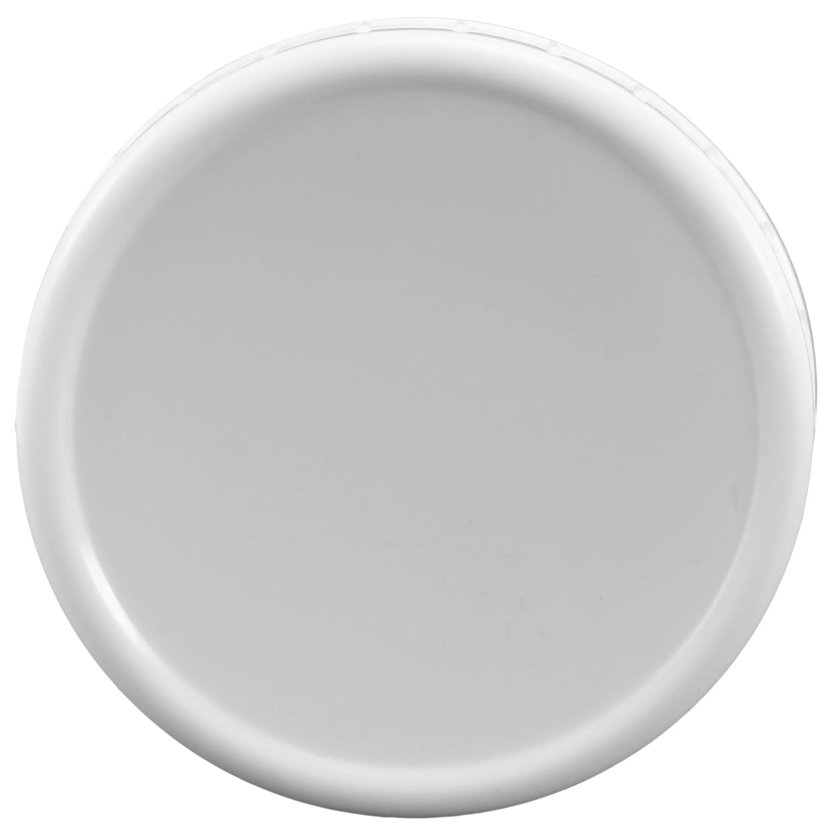 DT39 10 Pcs Plastic Storage Caps Lids for 70mm Standard Regular Mouth Mason Jar Bottle, White PP, BPA Free