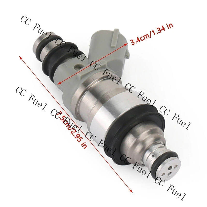 C+ 6Pcs Fuel Injectors for Toyota T100 Tacoma 4Runner 1996-1998 3.4L 23250-62030 T9