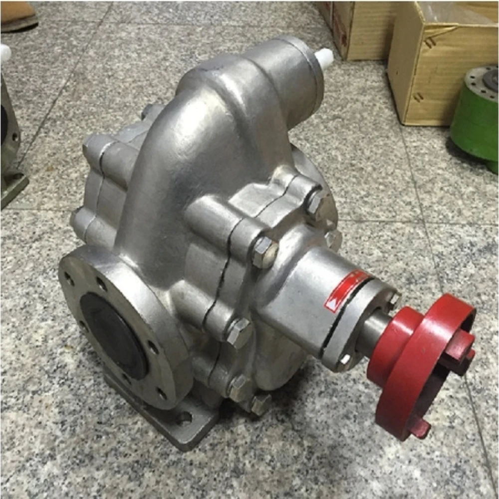 Suitable for KCB stainless steel gear pump 304/316 material conveying acid solution solvent benzene class high temperature resis