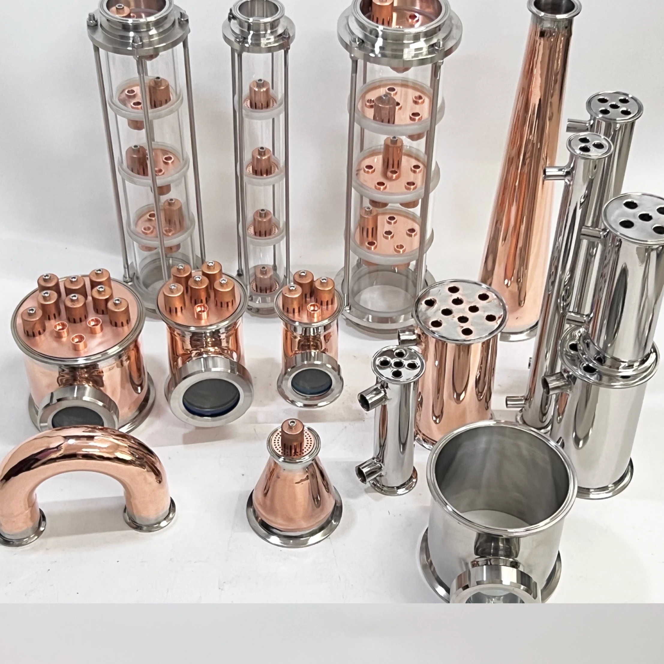 Copper column distillation equipment accessories