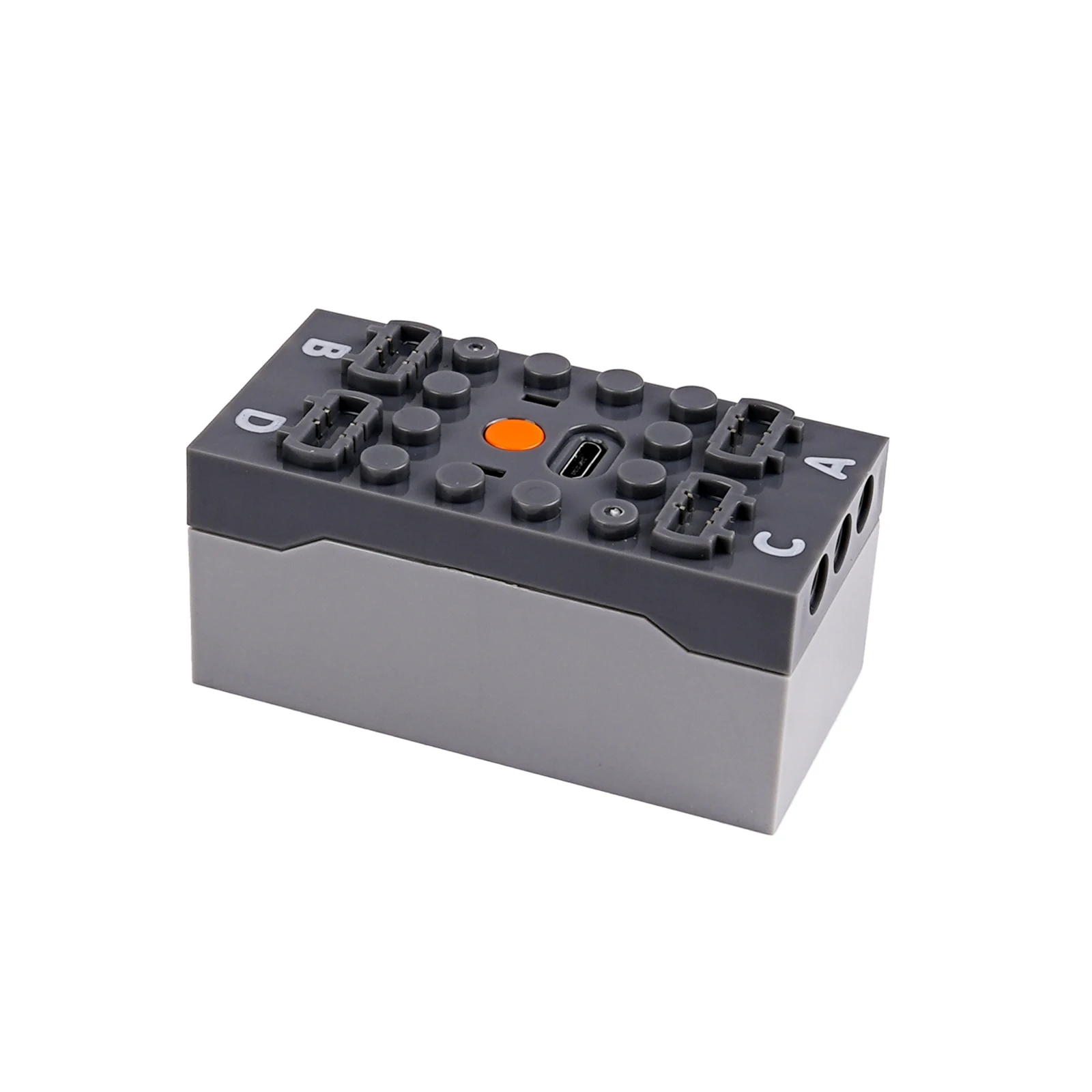 10CH برنامج Power Pack Battery Box Power Supply لمحرك الطاقة المتوافق مع محرك Legoeds Buggy Motor DIY Car Group Power