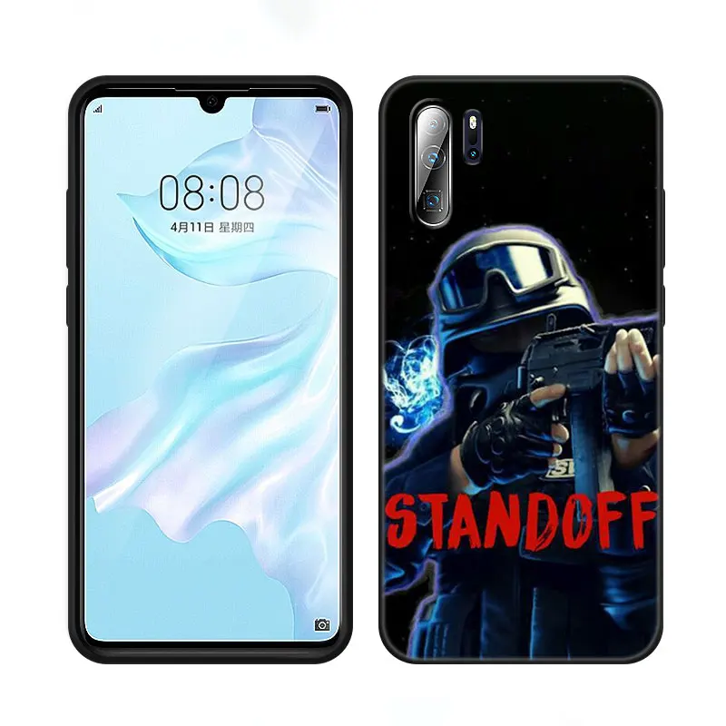 Hot Game STANDOFF-2 Phone Case For Huawei P8 P9 P10 P20 P30 P40 Lite 2017 P50 P Smart Pro Z S 2018 2019 2020 2021 Black Cover