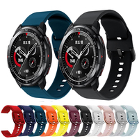 For Honor Watch GS Pro Smartwatch Strap 22mm 20mm Silicone Bracelet For Honor Magic 2 42mm 46mm/GS 3/4 Pro/5/Huawei GT 2 Band