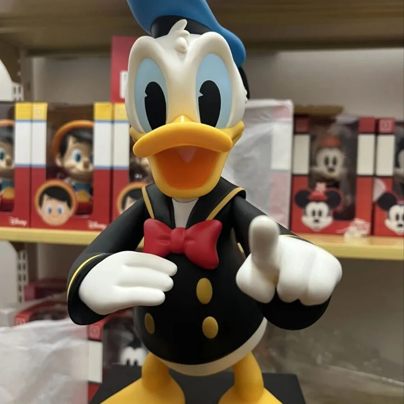 Disney trend ige süße Donald Ente 31cm hoch kann handgemacht Online-Promi-Spiel Dekoration Modell Figur Puppe Spielzeug Geburtstags geschenke sein